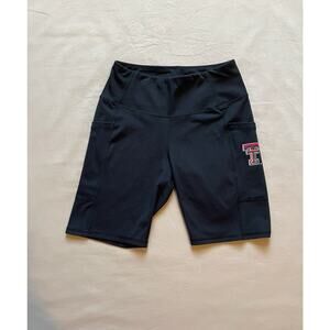 Texas Tech University Zoozatz Women's Black Bike Shorts Size Small